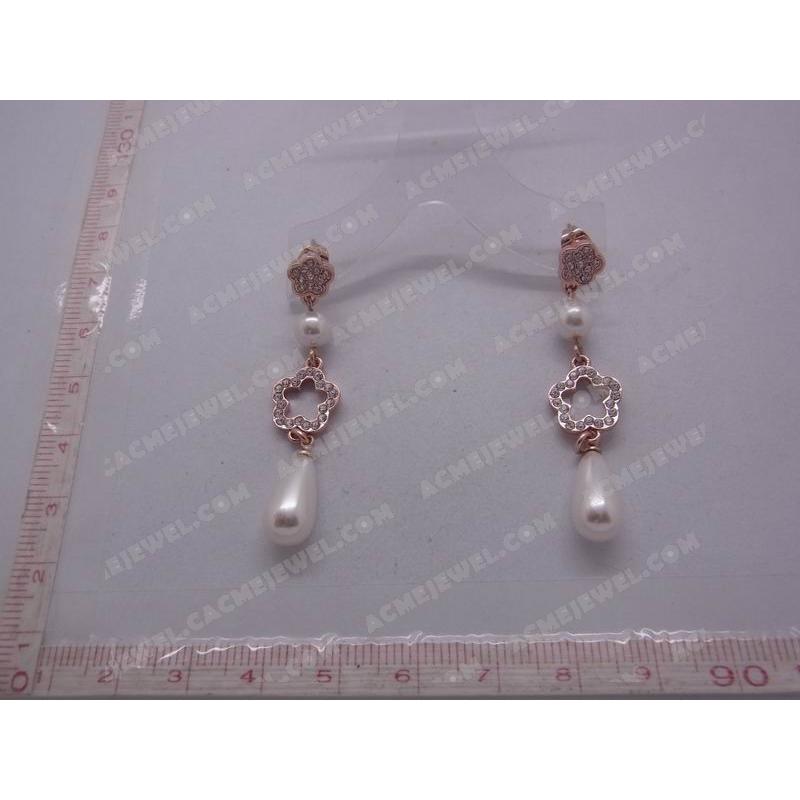 Fashion Jewellery Alloy  Rose gold plating