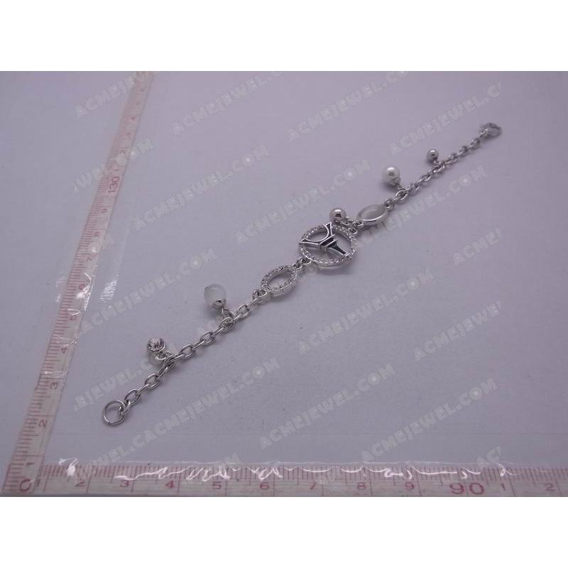 Fashion Jewellery Alloy  Rhodium plating