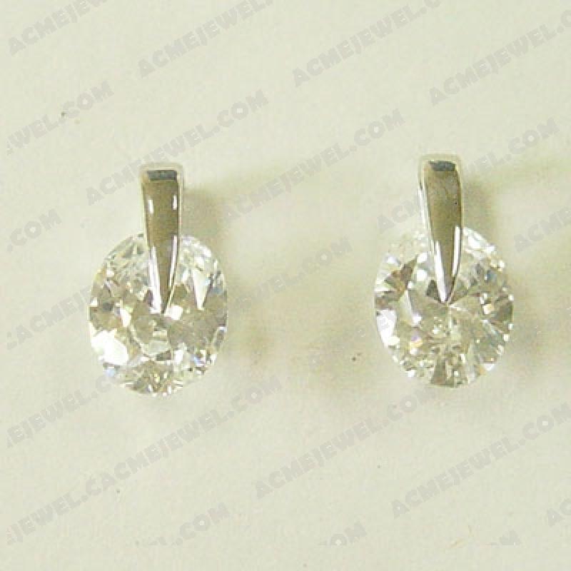 Fashion Jewellery Brass  Imitation rhodium plating