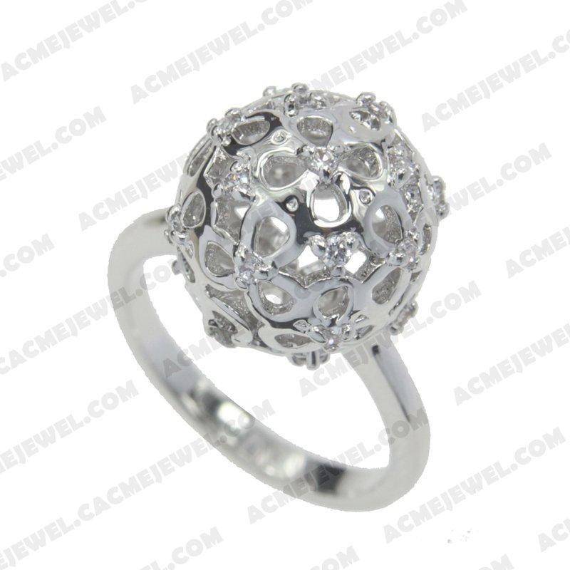 Rings 925 Sterling Silver  Rhodium 