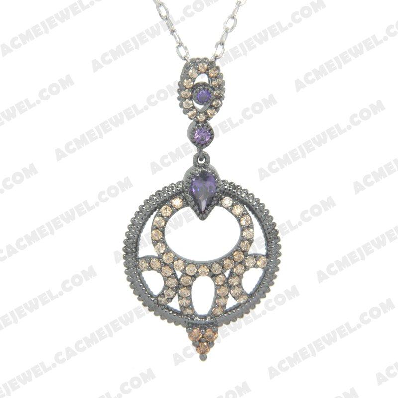 Pendants 925 Sterling Silver  Black rhodium 