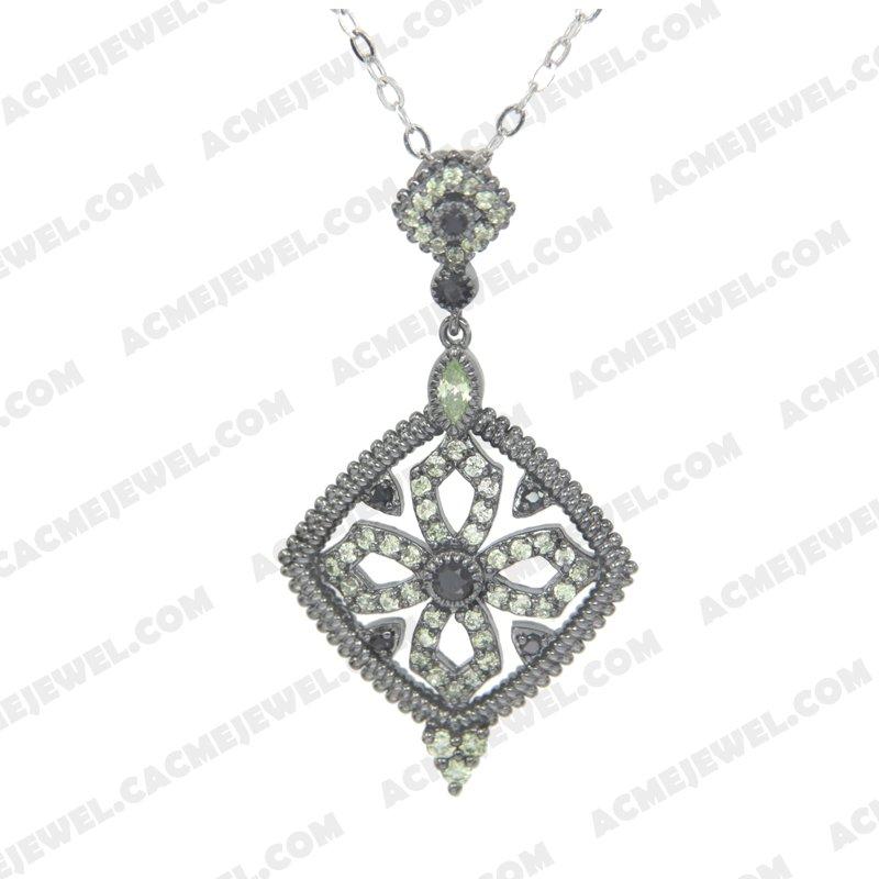 Pendants 925 Sterling Silver  Black rhodium 