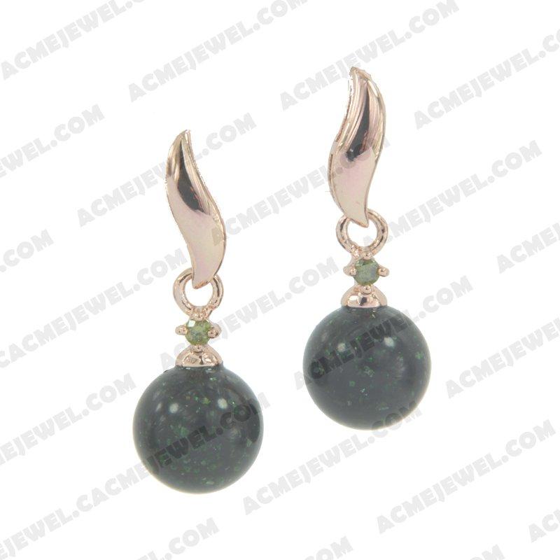 Earrings 925 sterling silver   Rose gold 