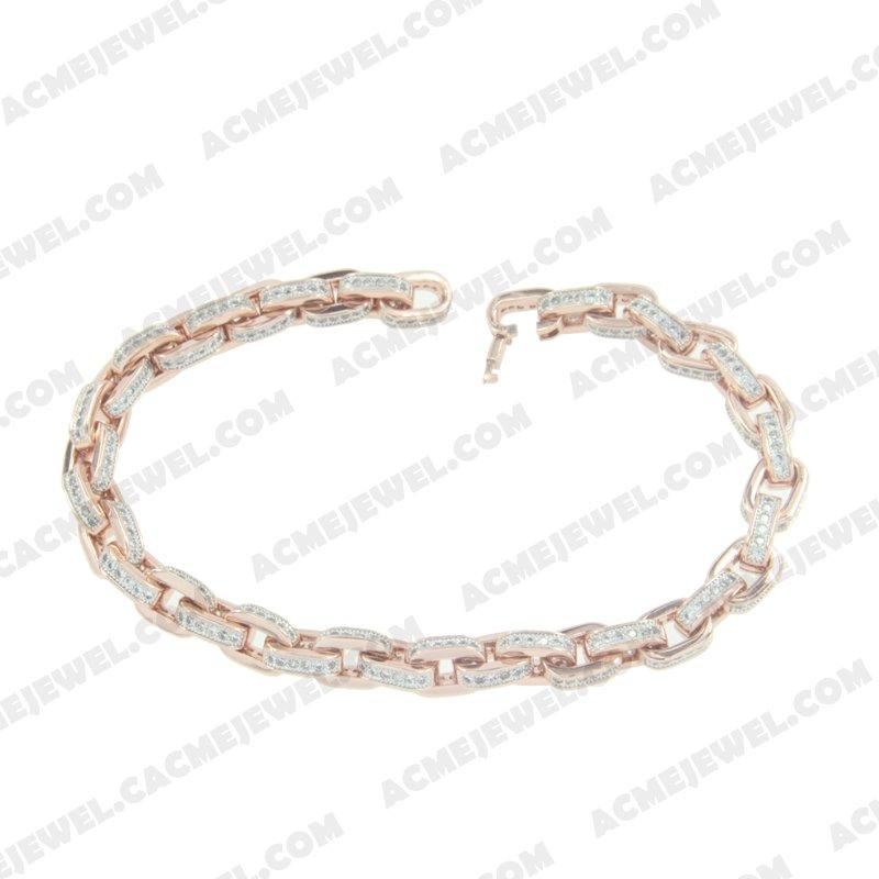 Bracelets & Bangles 925 sterling silver   Rose gold 