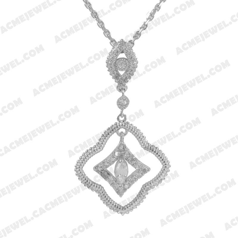 Pendants 925 sterling silver or brass  Rhodium plating