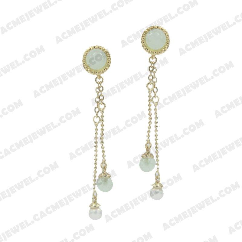 Earrings 925 Sterling Silver  Gold