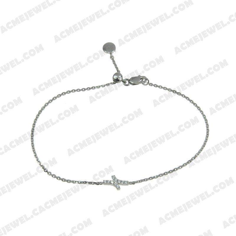 Bracelets & Bangles 925 Sterling Silver  Rhodium