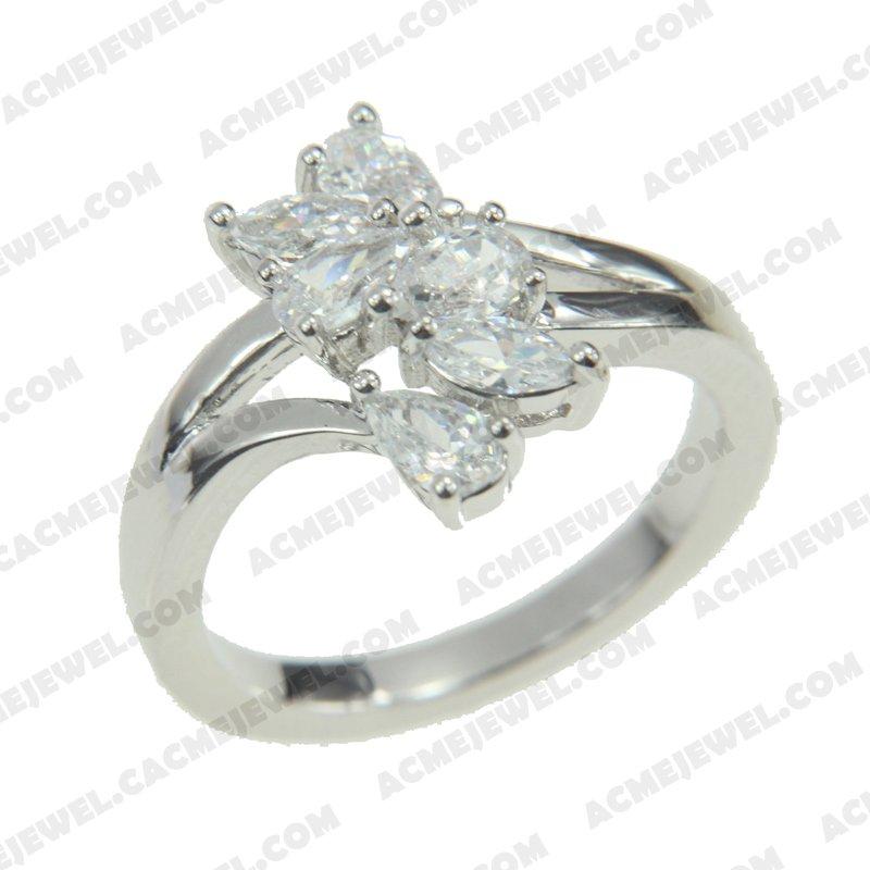 Rings 925 sterling silver   Rhodium 