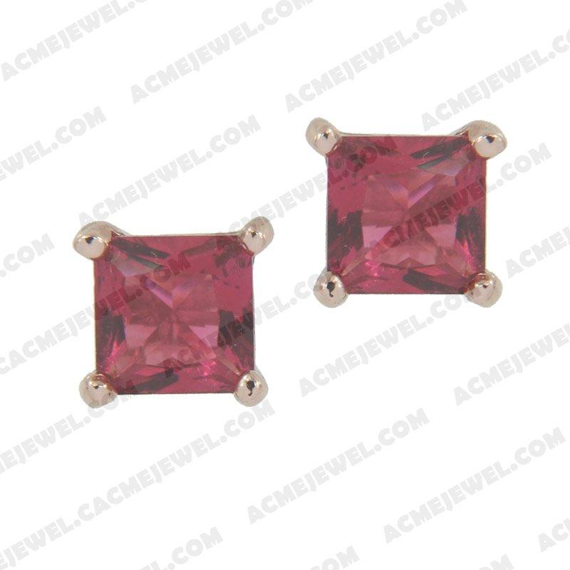 Earrings 925 sterling silver   Rose gold 