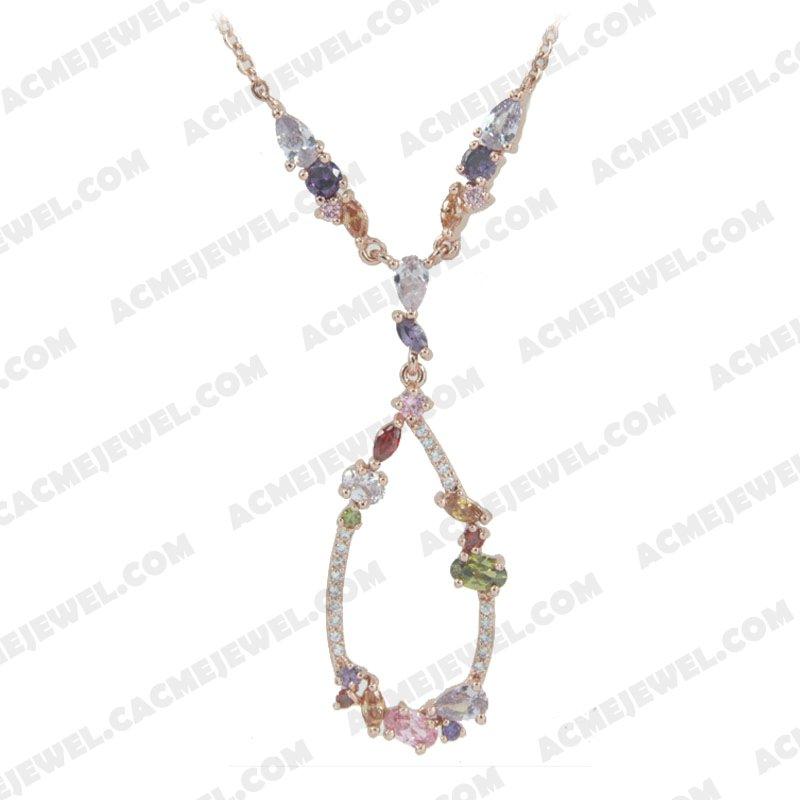 Necklace 925 sterling silver   Rose gold 